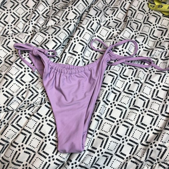 SHEIN Other - Shein Lilac Scrunch Bikini Bottom Medium